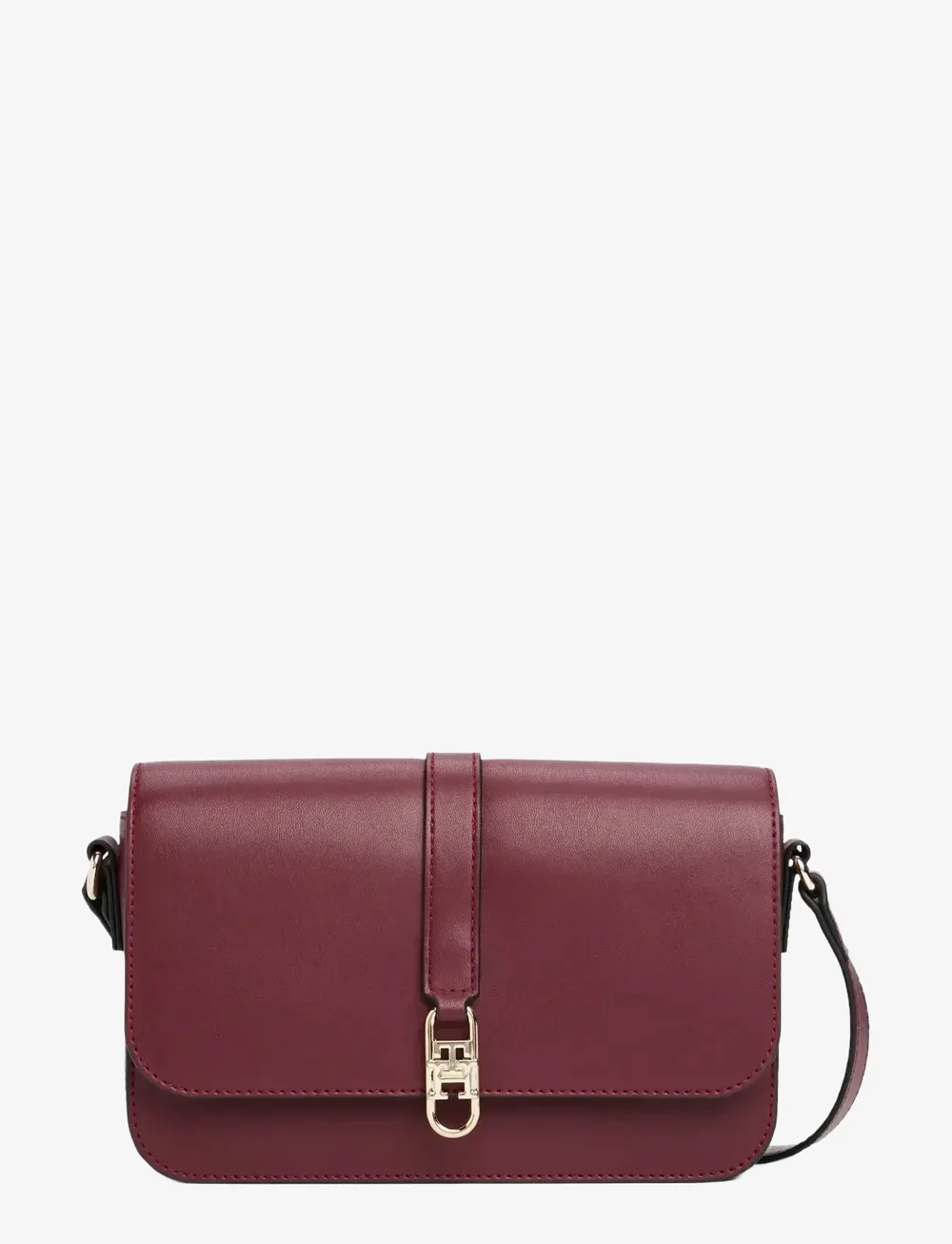 Tommy Hilfiger - TH LIBRE FLAP CROSSOVER - crossbody bags - deep rouge - 1