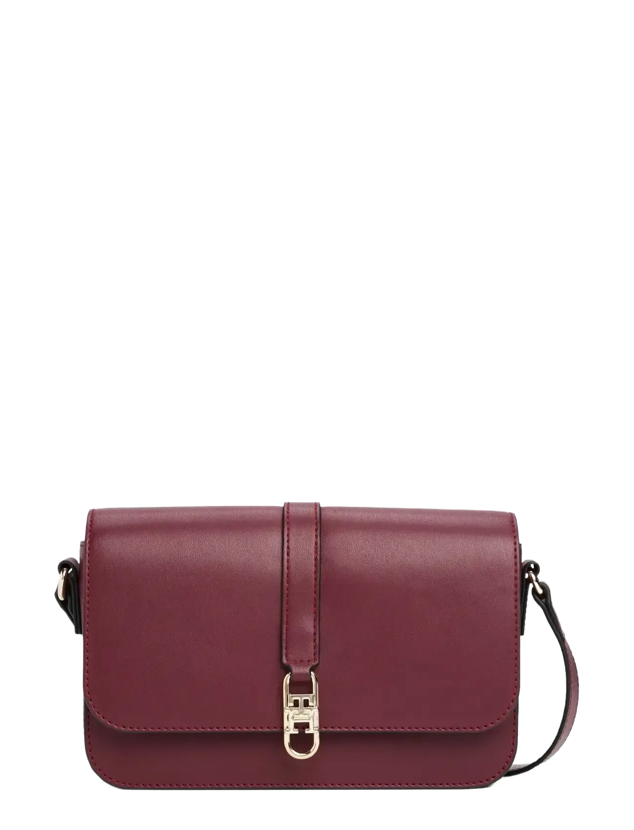 Tommy Hilfiger TH LIBRE FLAP CROSSOVER - Tasker - DEEP ROUGE / burgundy