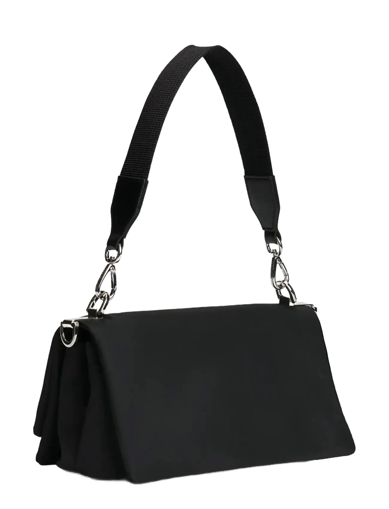 Tommy Hilfiger - TH HER MED CROSSOVER NYLON SV - vardagsstil - black - 2