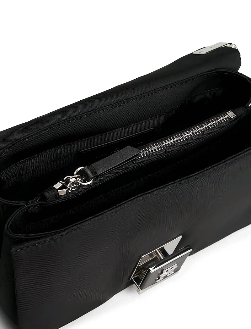 Tommy Hilfiger - TH HER MED CROSSOVER NYLON SV - kasdienis stilius - black - 3