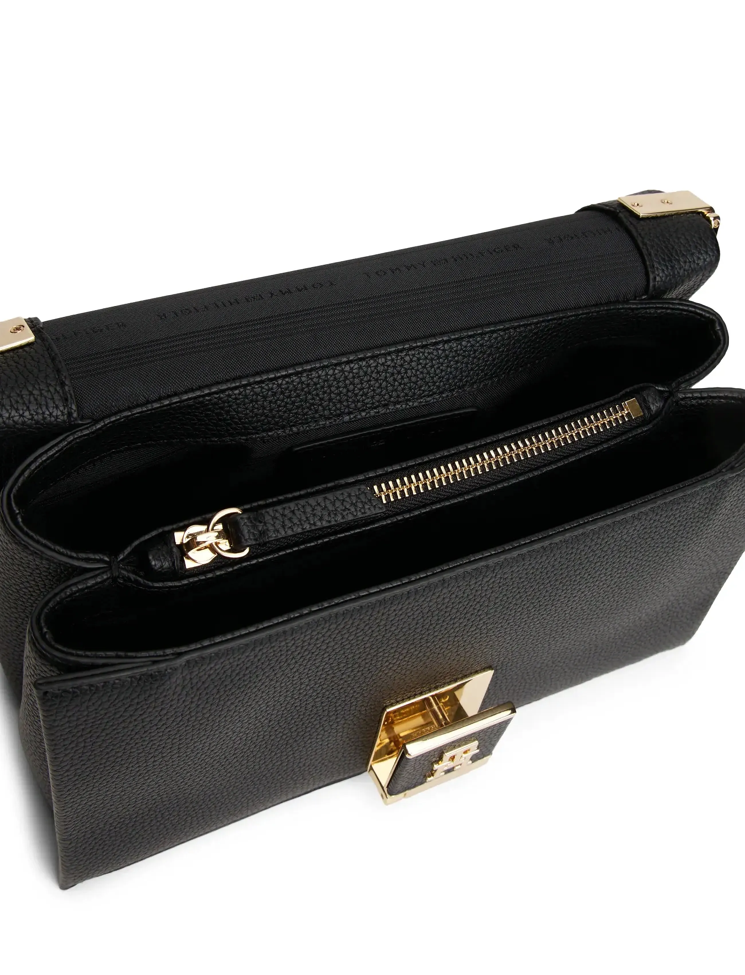 Tommy Hilfiger - TH HER MED CROSSOVER - black - 4