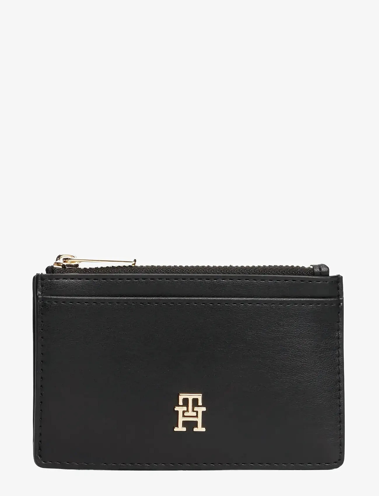 Tommy Hilfiger - TH ICON LONG CC HOLDER - kaarditaskud - black - 0