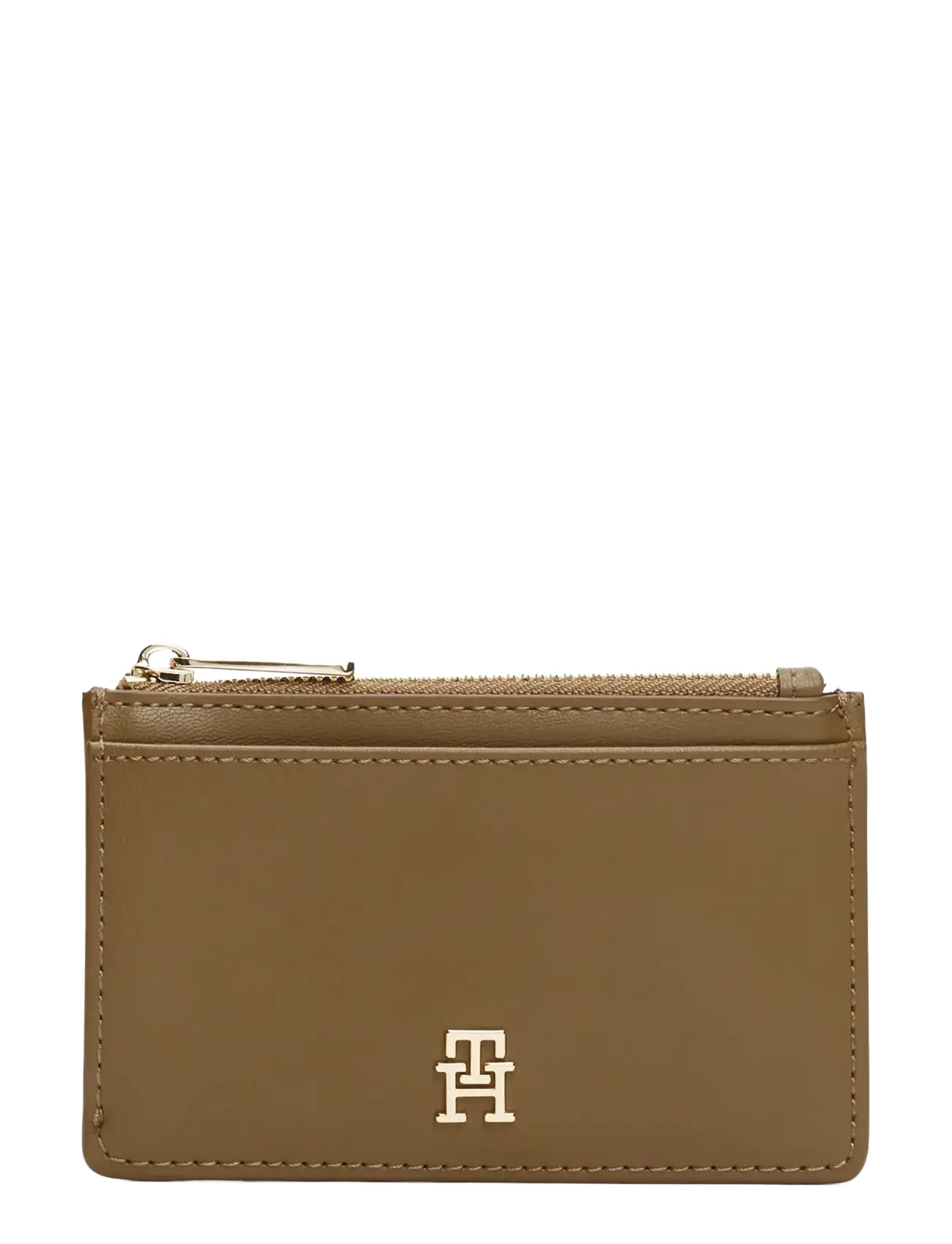 Tommy Hilfiger TH ICON LONG CC HOLDER - Tasker - NORDIC TAUPE / beige