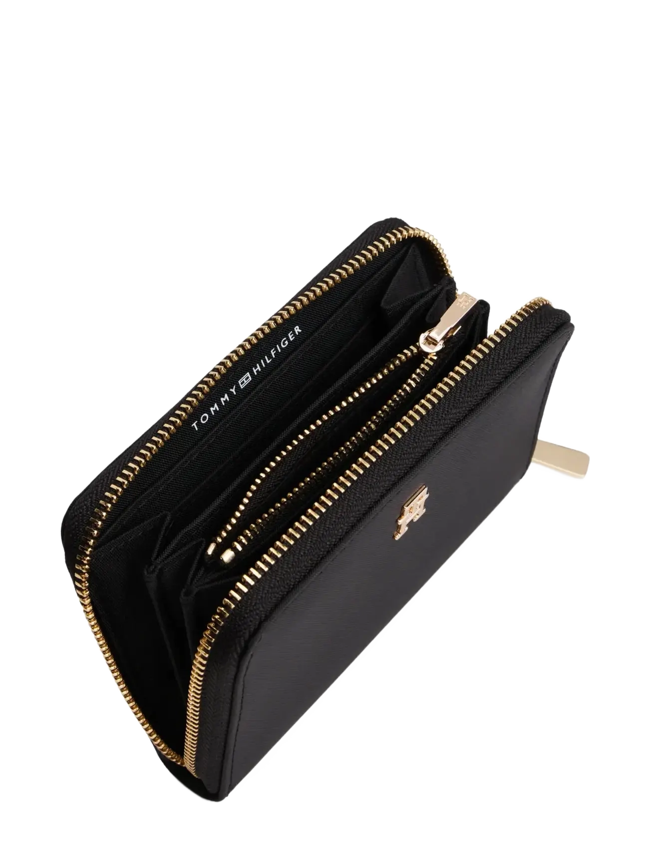 Tommy Hilfiger - POPETTE MED ZA NYLON - wallets - black - 2