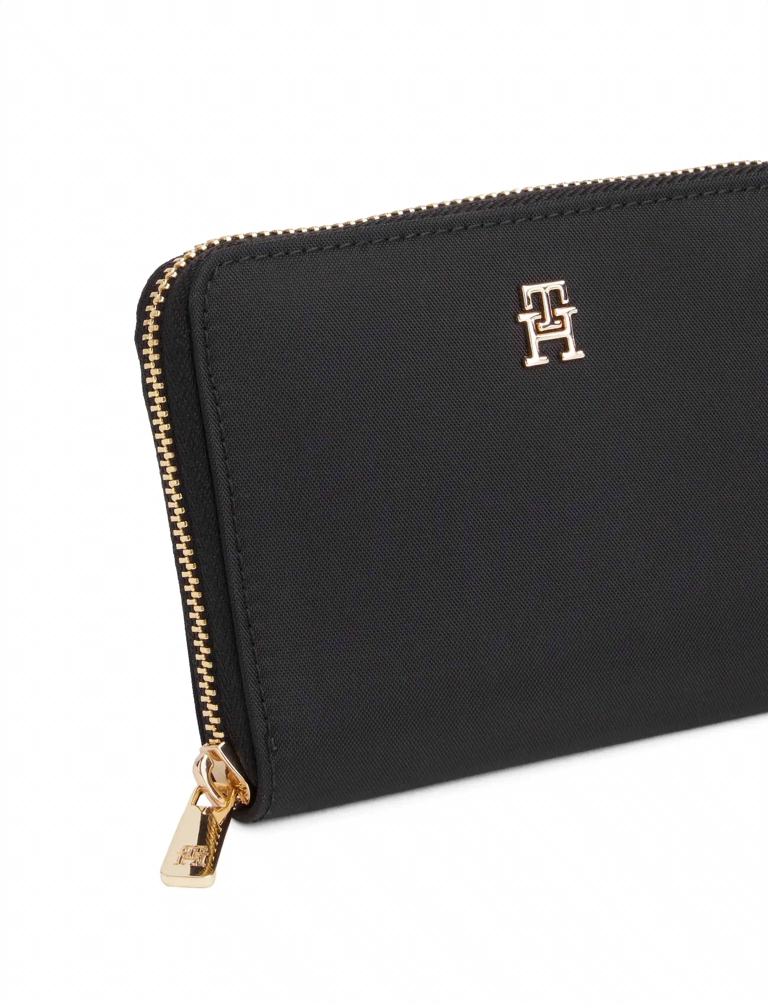 Tommy Hilfiger - POPETTE MED ZA NYLON - wallets - black - 3