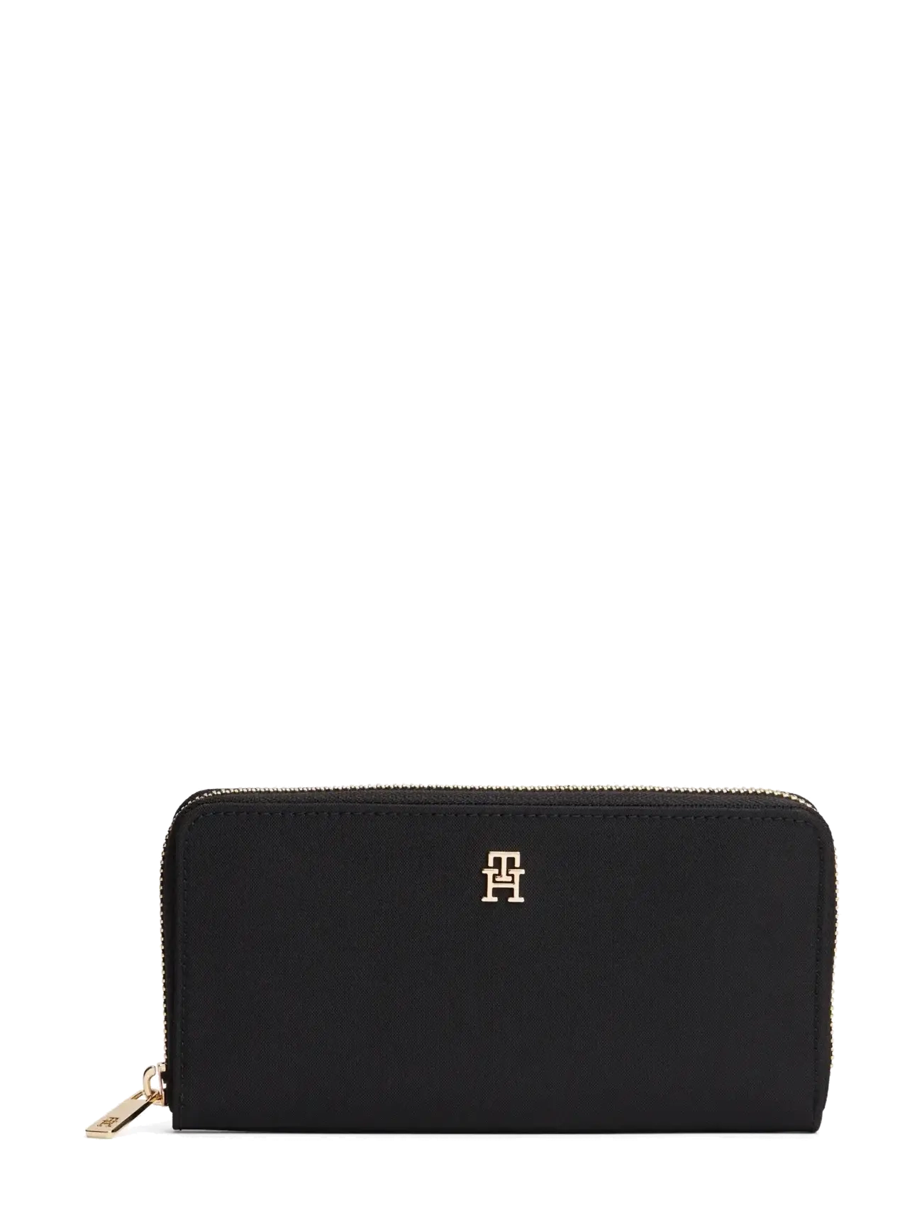 Tommy Hilfiger Popette Lrg Za Nylon, Kvinder, Lynlås Pung, Sort, Str: ONE SIZE