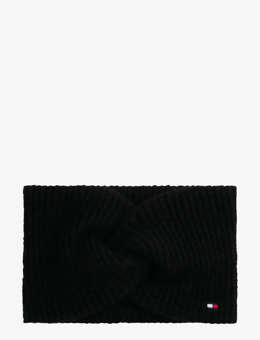 Tommy Hilfiger - TH FLAG FLUFFY HEADBAND - stirnbänder - black - 1