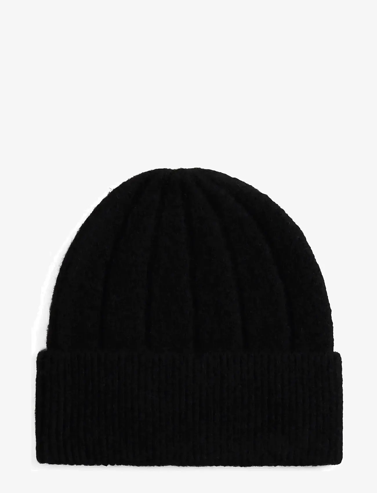 Tommy Hilfiger - TH FLAG FLUFFY BEANIE - accessories - black - 1
