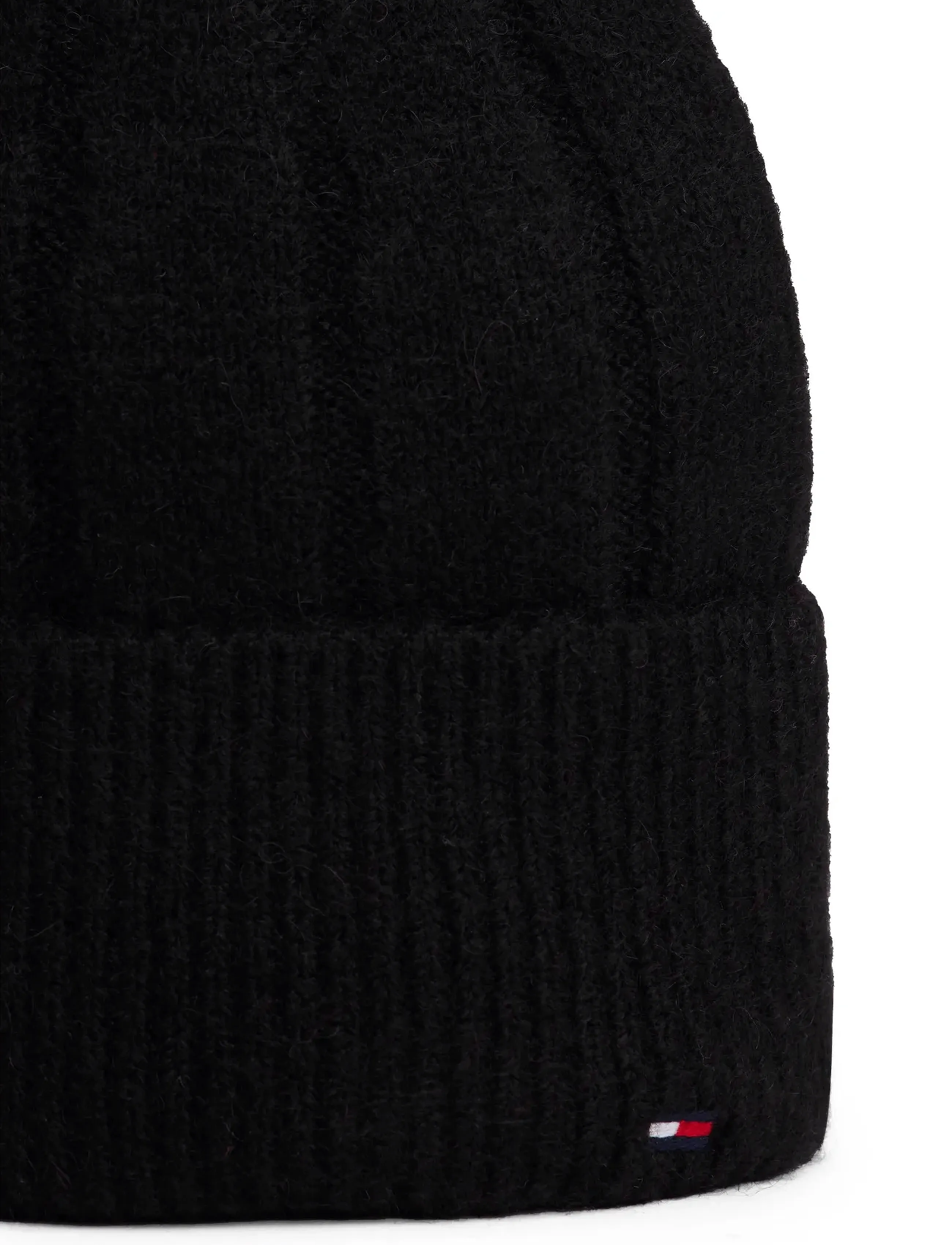 Tommy Hilfiger - TH FLAG FLUFFY BEANIE - huer - black - 3