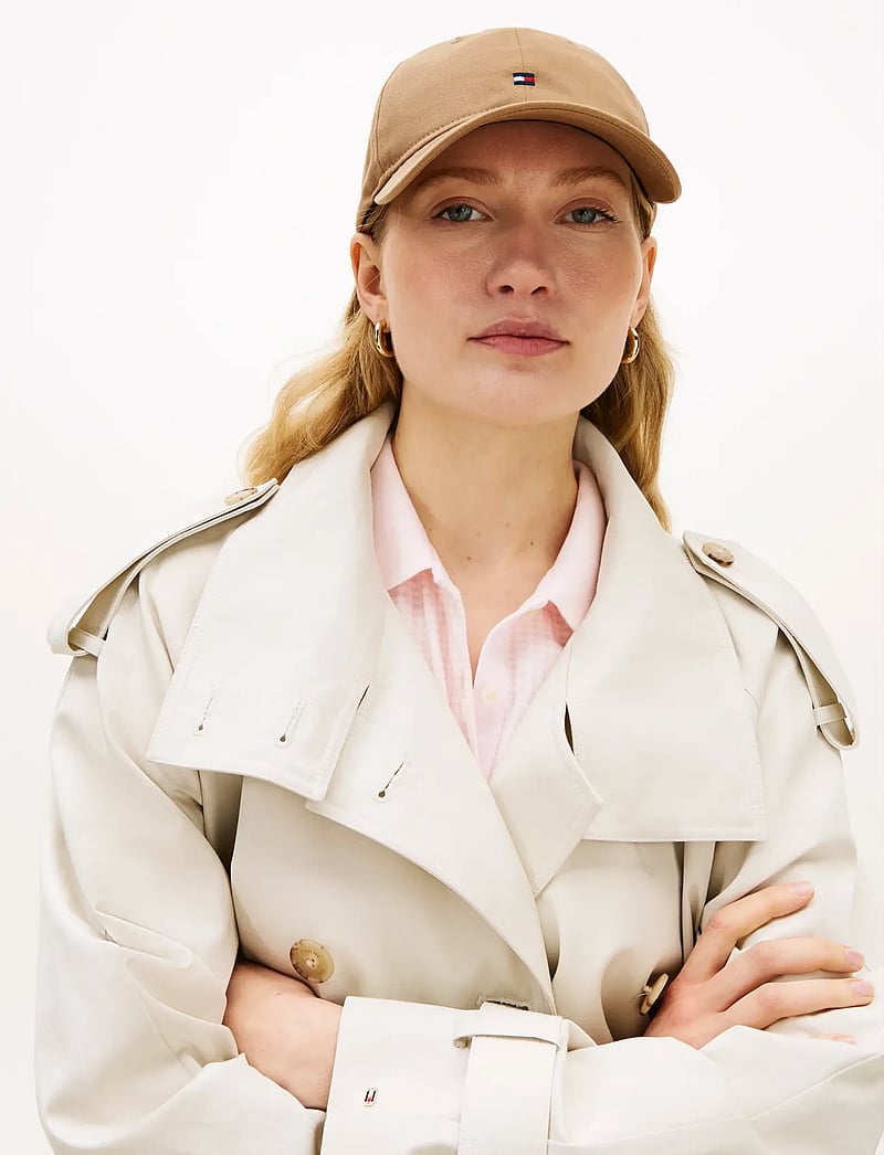 Tommy Hilfiger - TH FLAG SOFT 6 PANEL CAP - kappen - safari canvas - 3