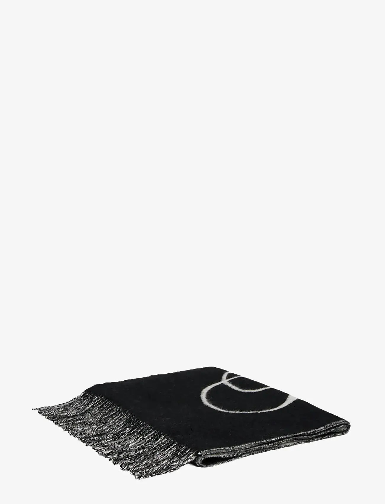 Tommy Hilfiger - TOMMY SCRIPT LOGO SCARF - accessories - black - 1