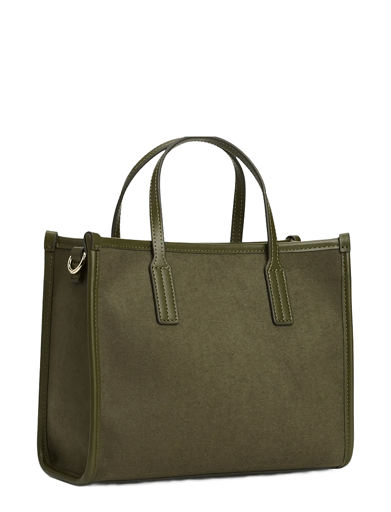 Tommy Hilfiger - TH CITY SMALL TOTE MELTON - torby na ramię - huntsman green - 2