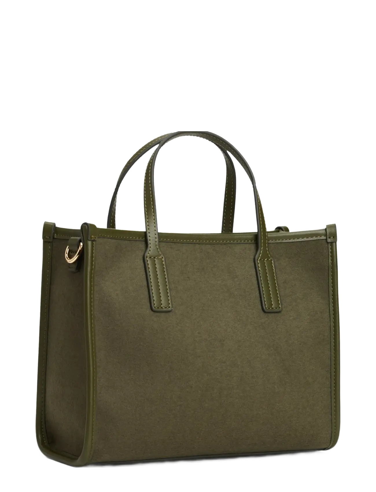 Tommy Hilfiger - TH CITY SMALL TOTE MELTON - schultertaschen - huntsman green - 2