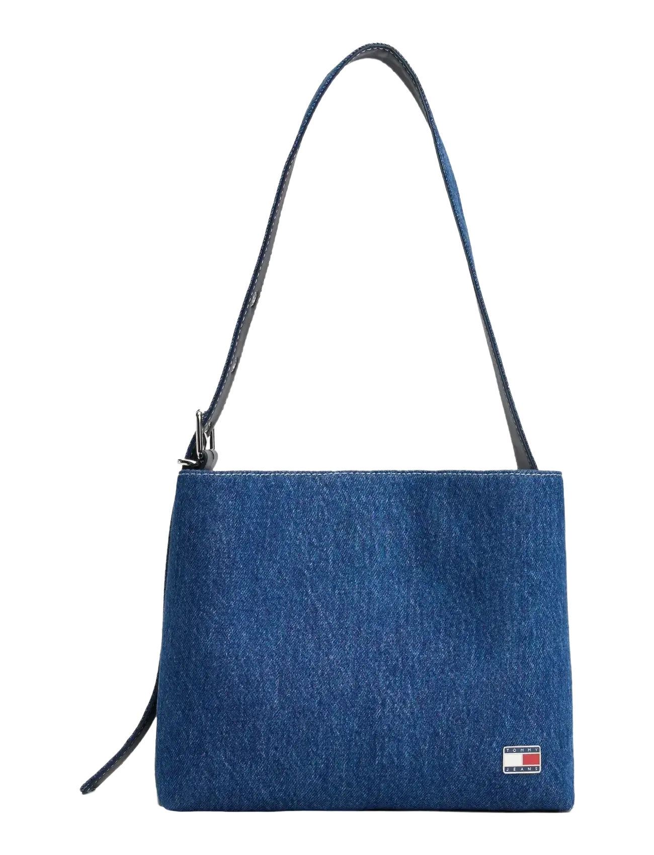 Tommy Hilfiger TJW COOL DENIM HOBO BAG - Festtøj - DENIM / blue