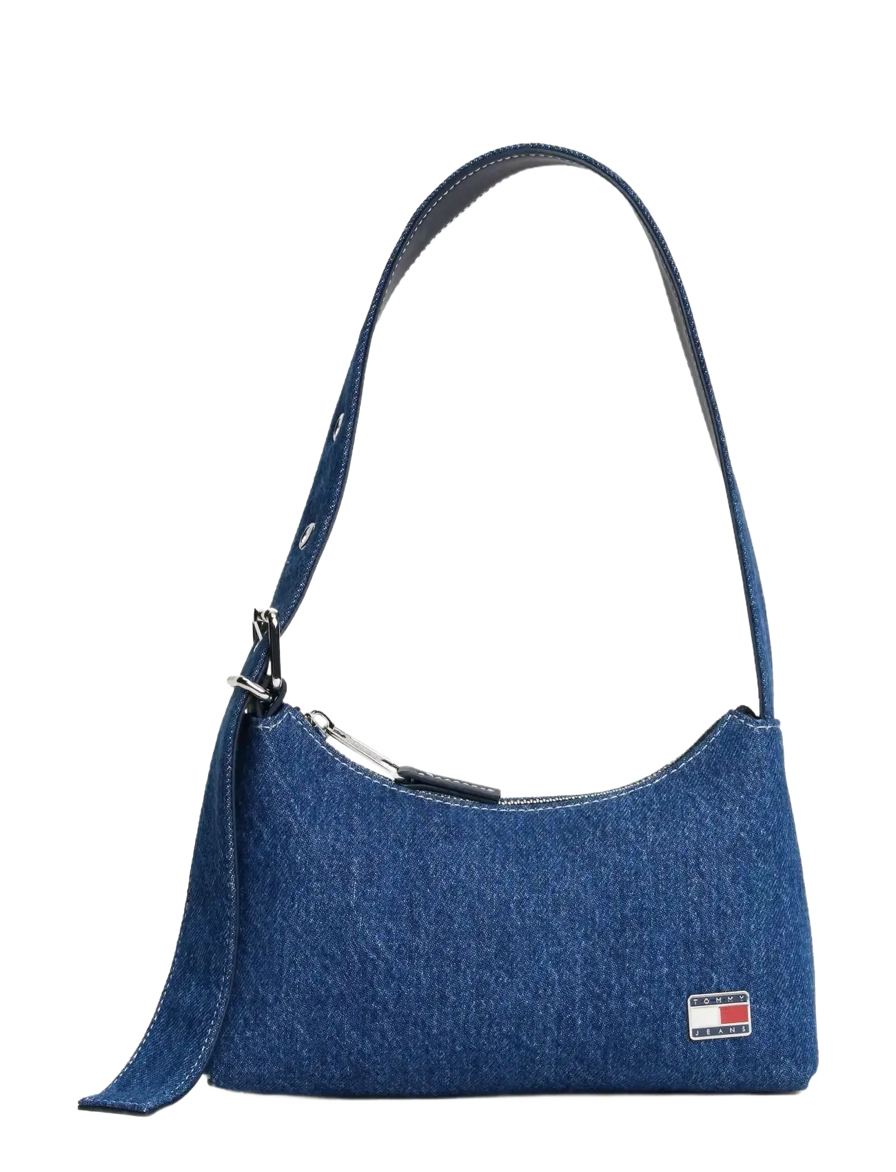 Tommy Hilfiger TJW COOL DENIM SHOULDER BAG - Tasker - DENIM / blue