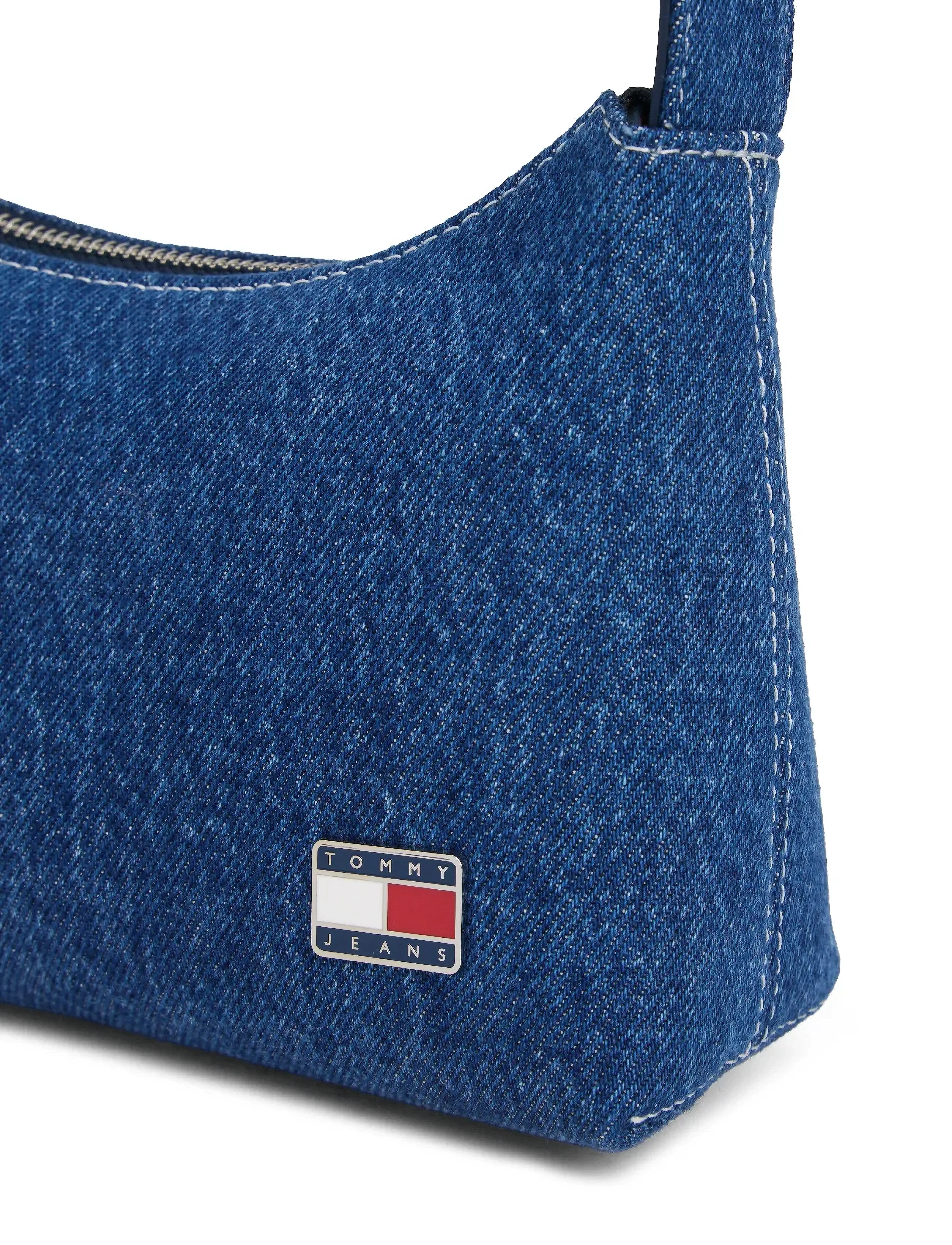 Tommy Hilfiger - TJW COOL DENIM SHOULDER BAG - spesielle anledninger - denim - 4