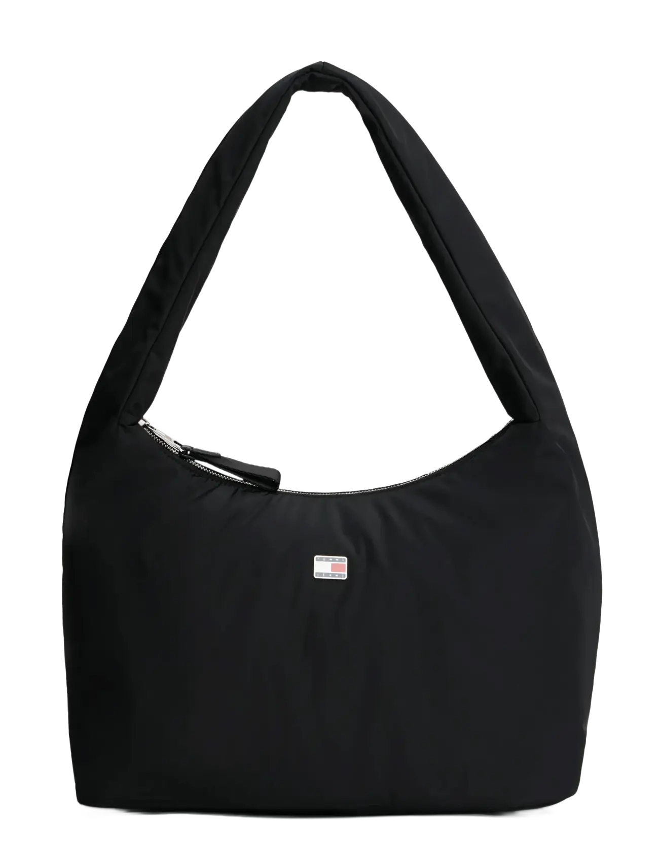 Tommy Hilfiger Tjw Urban Nylon Hobo, Kvinder, Hobo Taske, Sort, Str: ONE SIZE