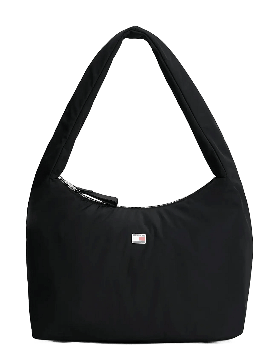 Tommy Hilfiger - TJW URBAN NYLON HOBO - særlige begivenheder - black - 0