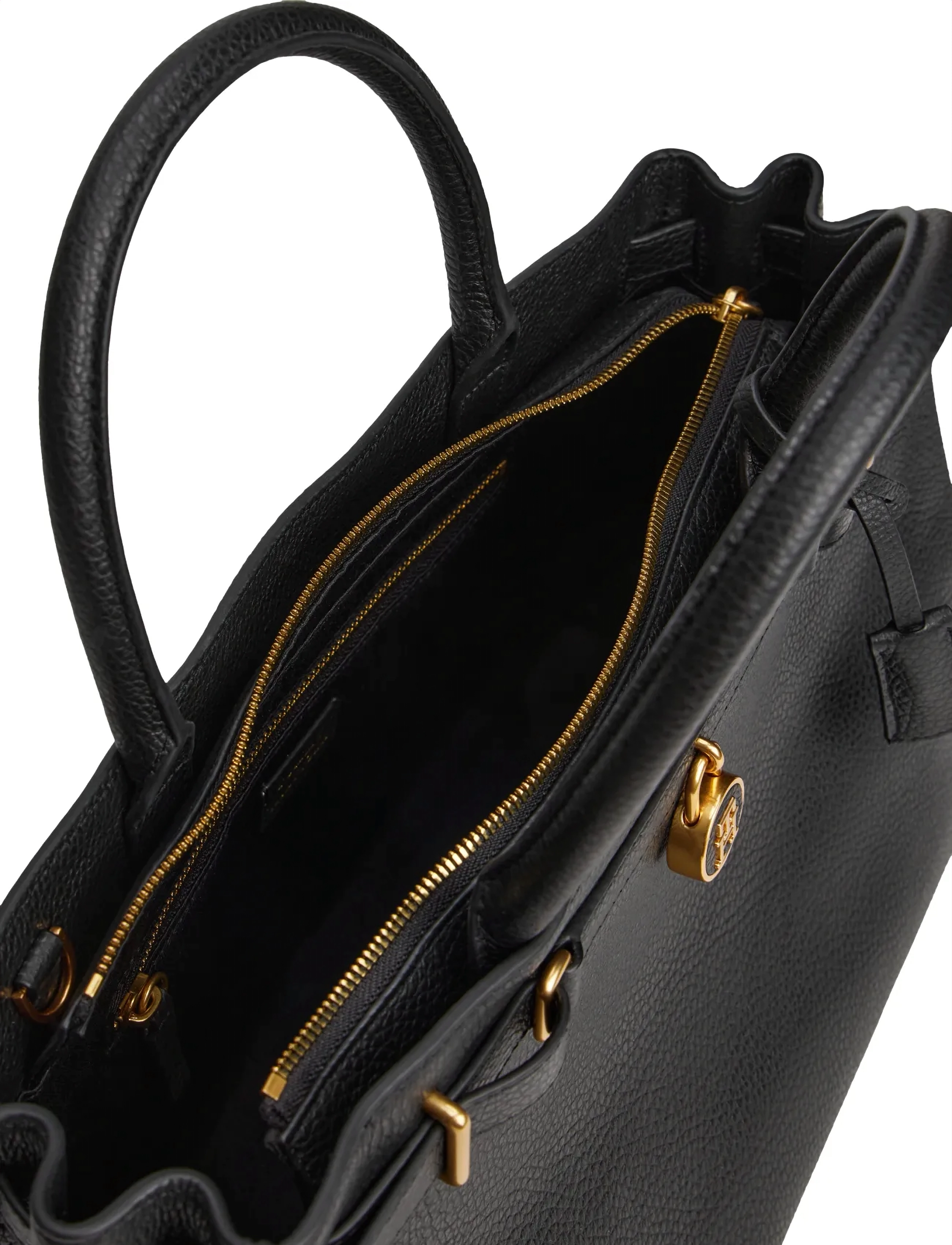 Tommy Hilfiger - AMERICAN ICON TOTE LEATHER - crossbody bags - black - 3