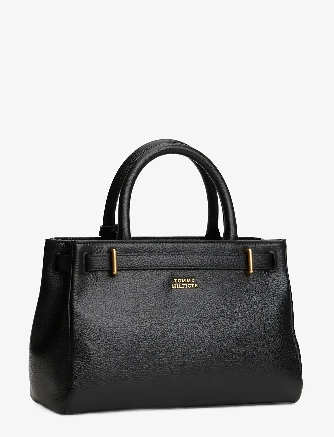 Tommy Hilfiger - AMERICAN ICON MINI TOTE LEATHER - særlige begivenheder - black - 2