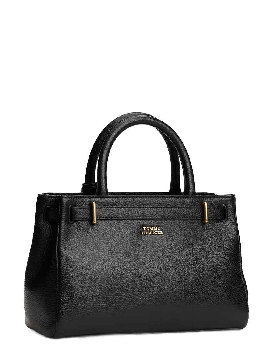 Tommy Hilfiger - AMERICAN ICON MINI TOTE LEATHER - besondere anlässe - black - 2