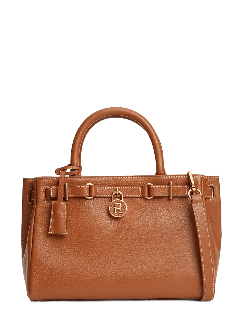 Tommy Hilfiger - AMERICAN ICON MINI TOTE LEATHER - besondere anlässe - cognac - 1