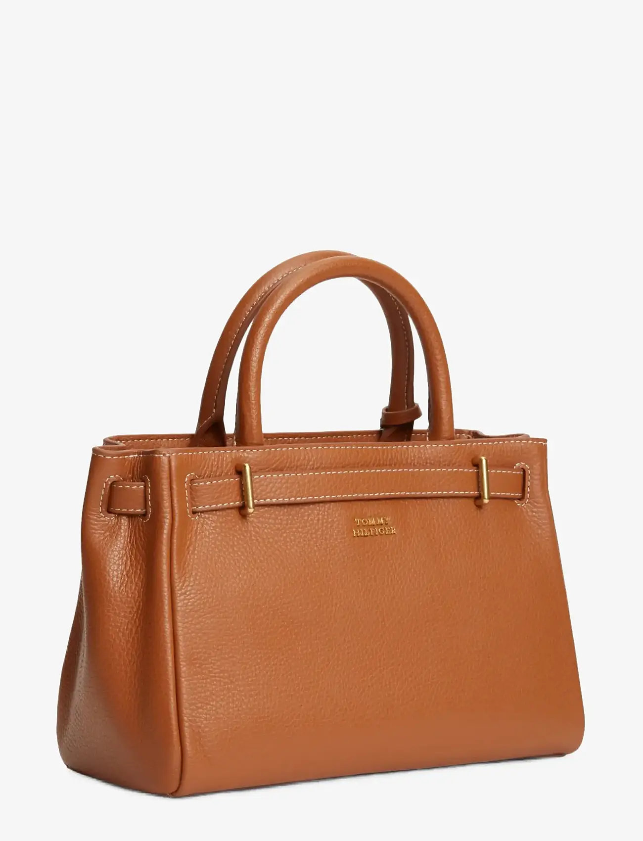 Tommy Hilfiger - AMERICAN ICON MINI TOTE LEATHER - særlige begivenheder - cognac - 2