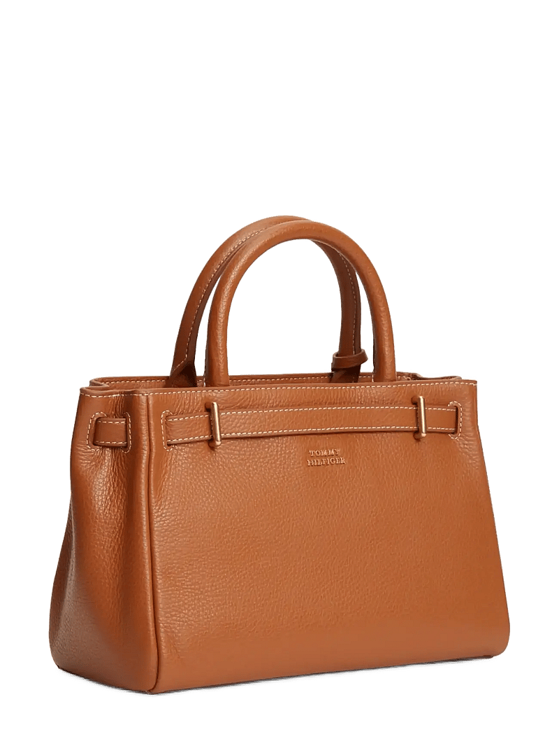 Tommy Hilfiger - AMERICAN ICON MINI TOTE LEATHER - besondere anlässe - cognac - 2