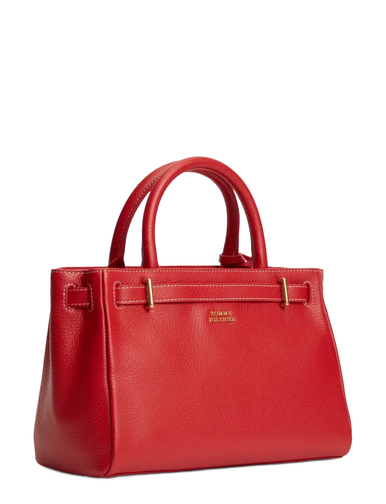 Tommy Hilfiger - AMERICAN ICON MINI TOTE LEATHER - besondere anlässe - primary red - 2