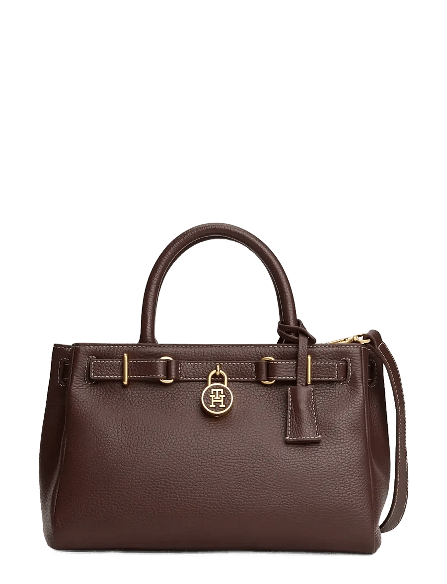 Tommy Hilfiger - AMERICAN ICON MINI TOTE LEATHER - besondere anlässe - rich walnut - 1