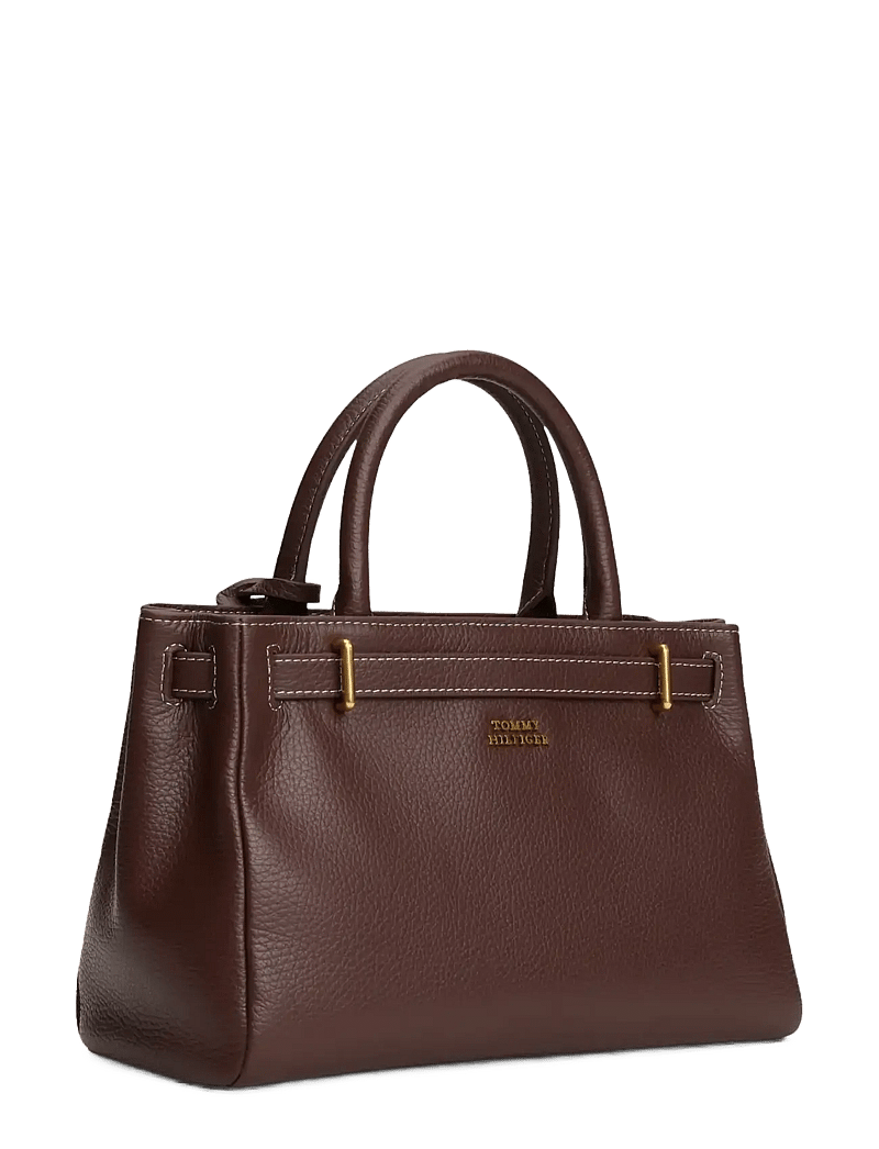 Tommy Hilfiger - AMERICAN ICON MINI TOTE LEATHER - erilised sündmused - rich walnut - 2