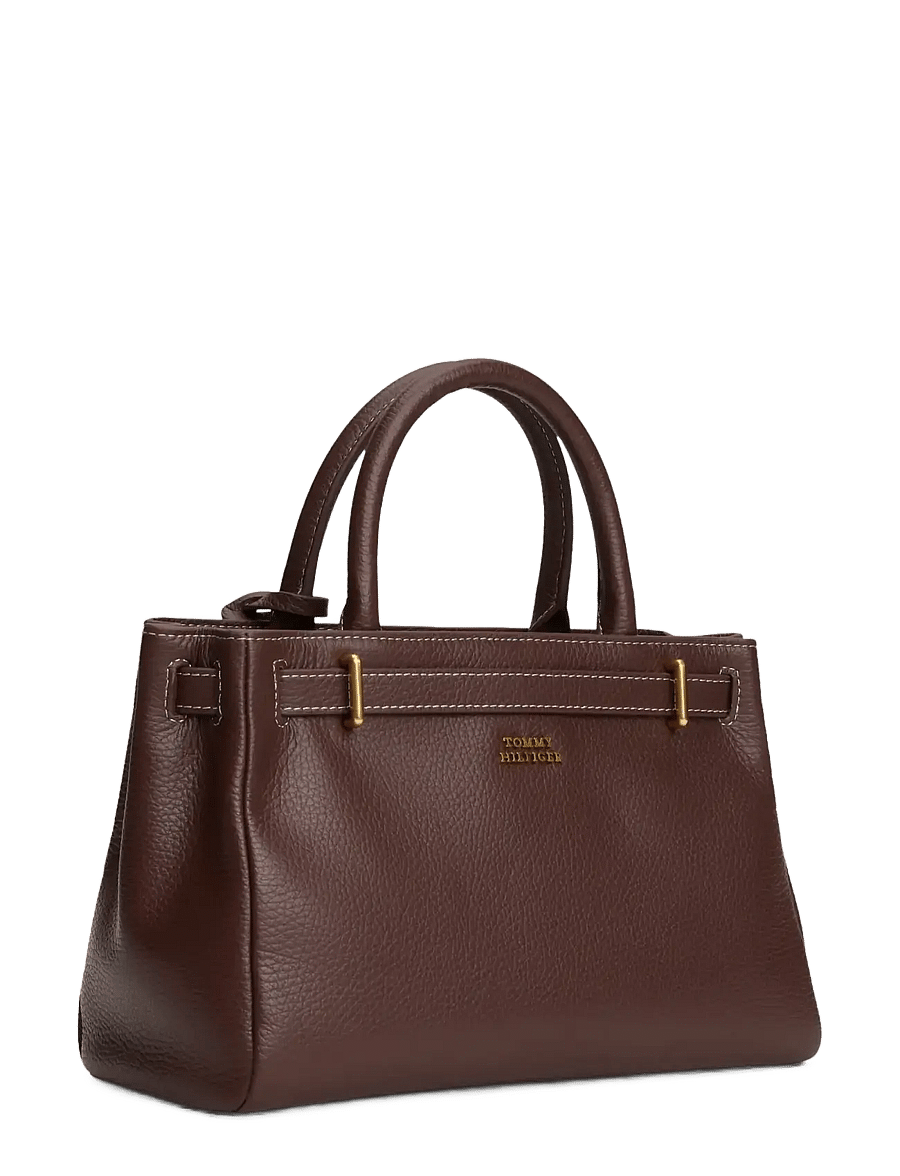 Tommy Hilfiger - AMERICAN ICON MINI TOTE LEATHER - besondere anlässe - rich walnut - 2