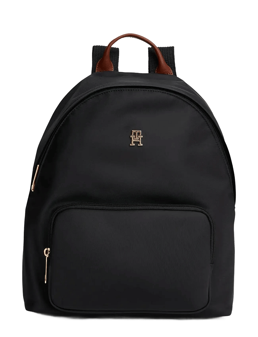 Tommy Hilfiger - POPETTE DOME BACKPACK - essentials - black - 0