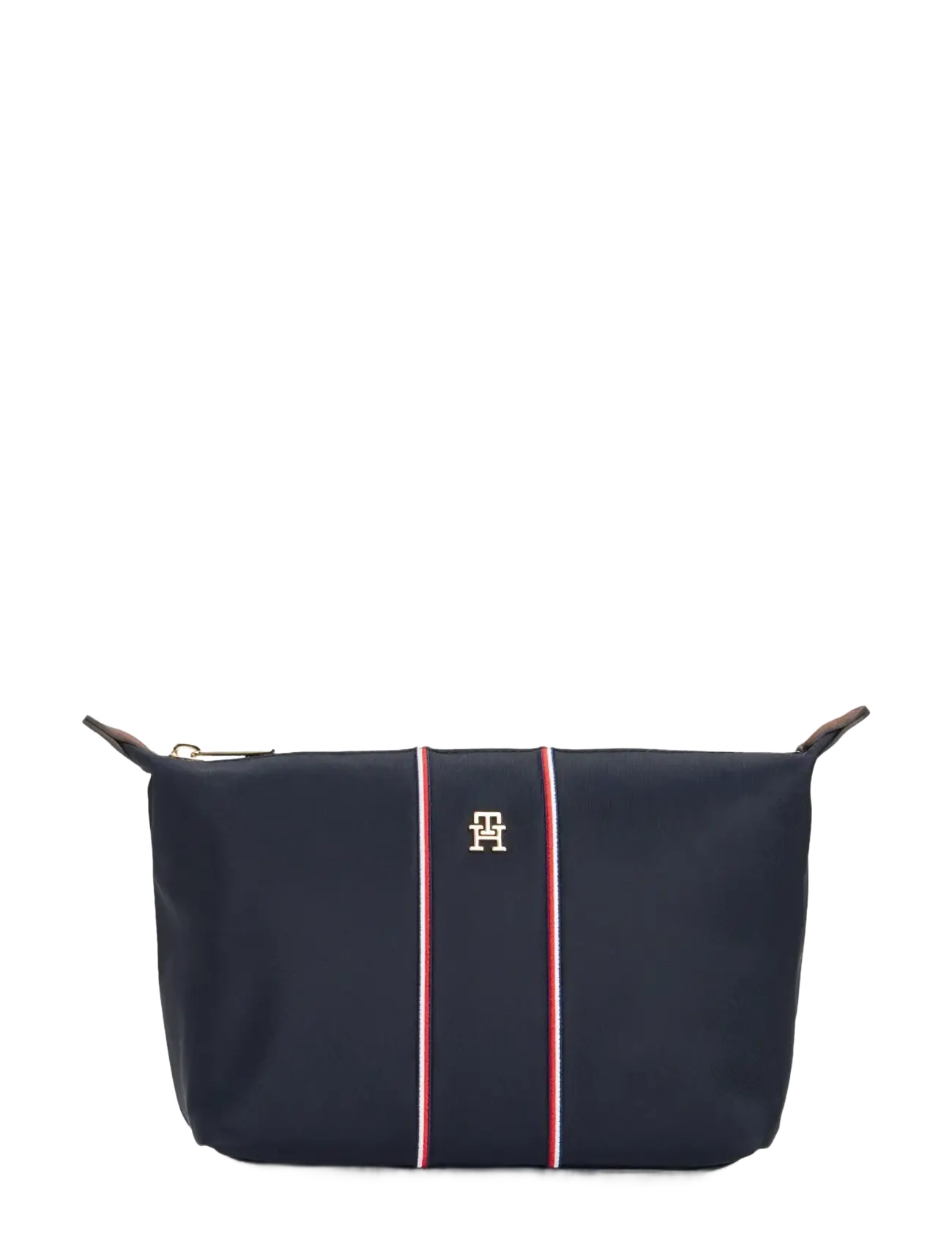 Tommy Hilfiger Th Icon Washbag Nylon Corp, One Size, Bags, Marineblau - Toiletry Frauen