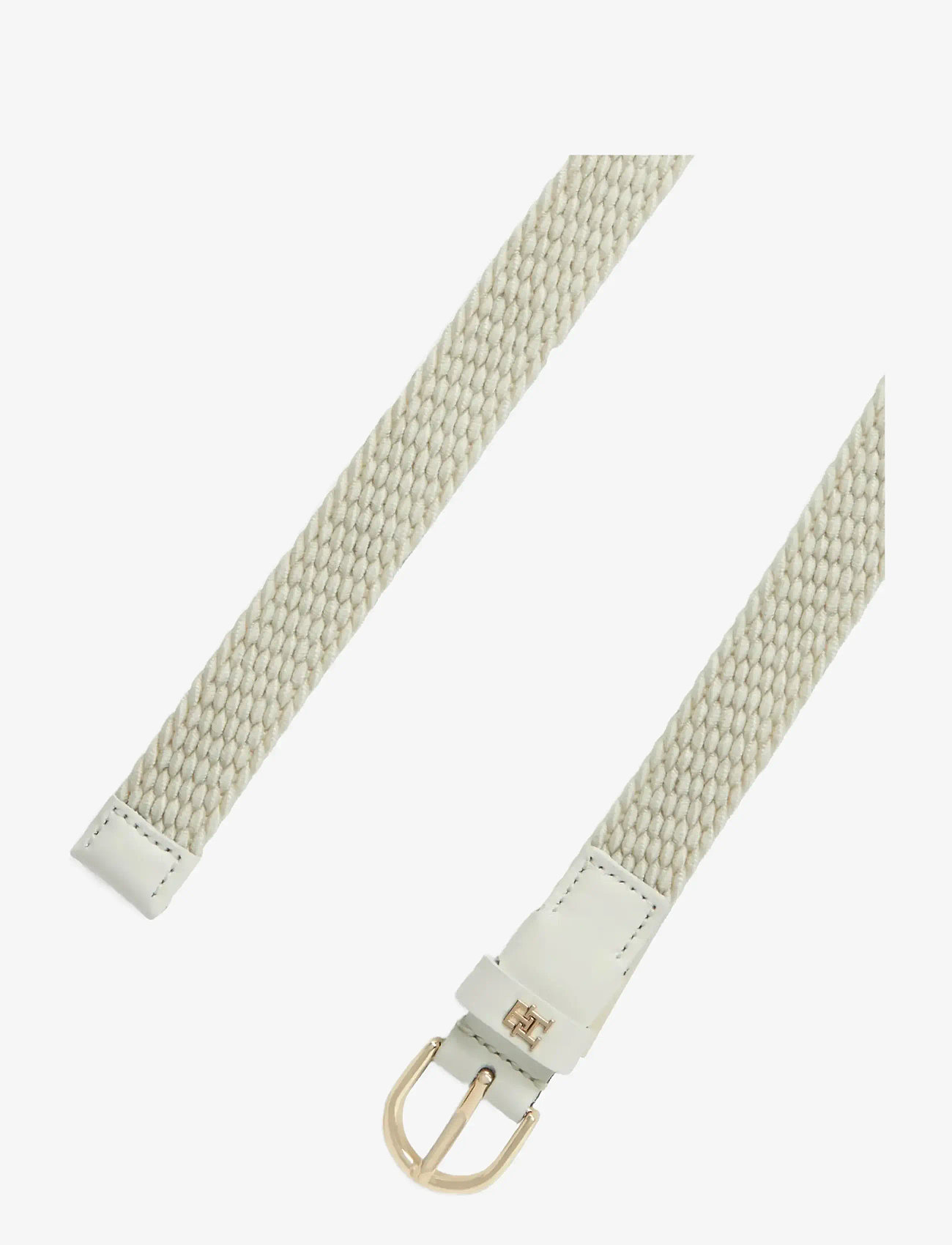 Tommy Hilfiger - ESSENTIAL EFFORTLESS 2.5 ELASTIC - ledergürtel - soft cream - 1