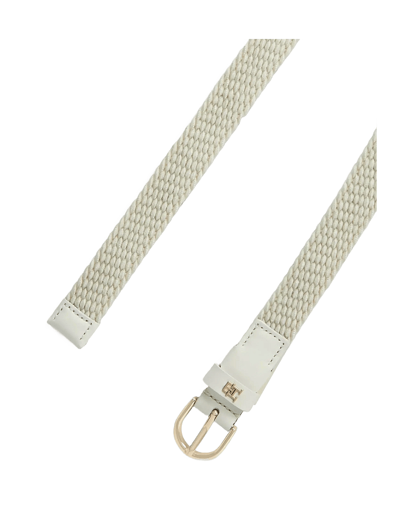 Tommy Hilfiger - ESSENTIAL EFFORTLESS 2.5 ELASTIC - ledergürtel - soft cream - 1