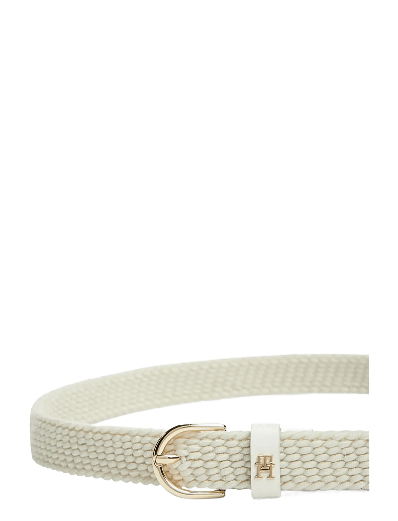 Tommy Hilfiger - ESSENTIAL EFFORTLESS 2.5 ELASTIC - ledergürtel - soft cream - 2