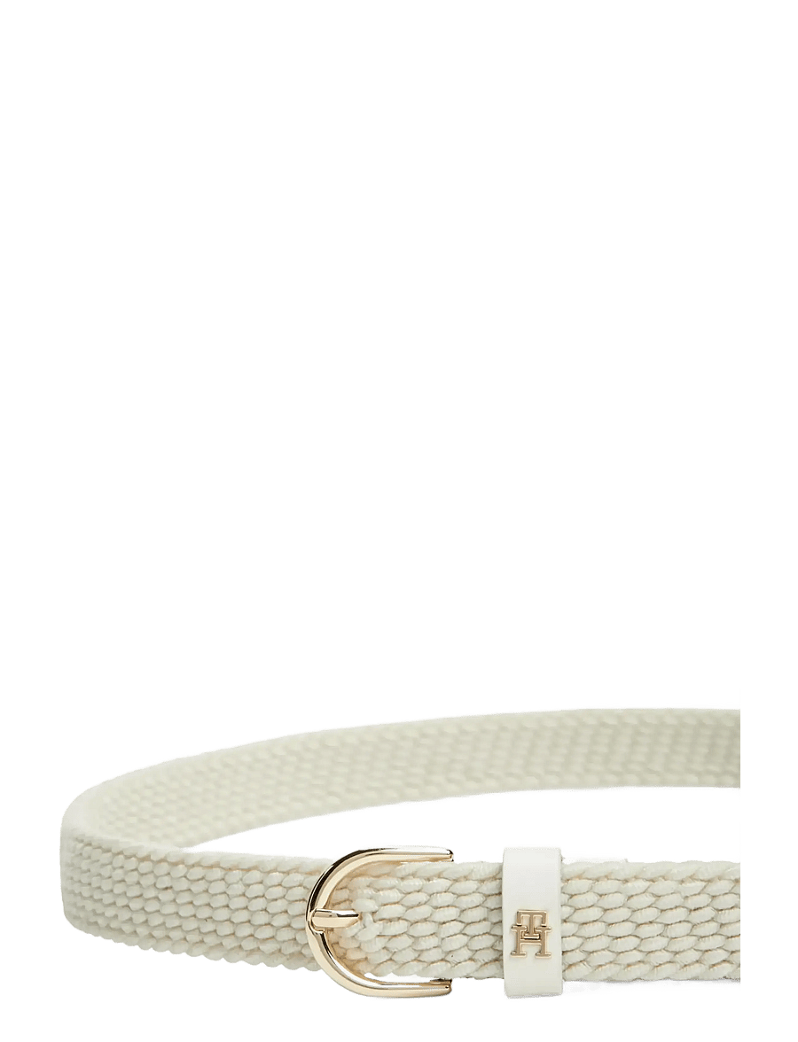 Tommy Hilfiger - ESSENTIAL EFFORTLESS 2.5 ELASTIC - braided belts - soft cream - 2
