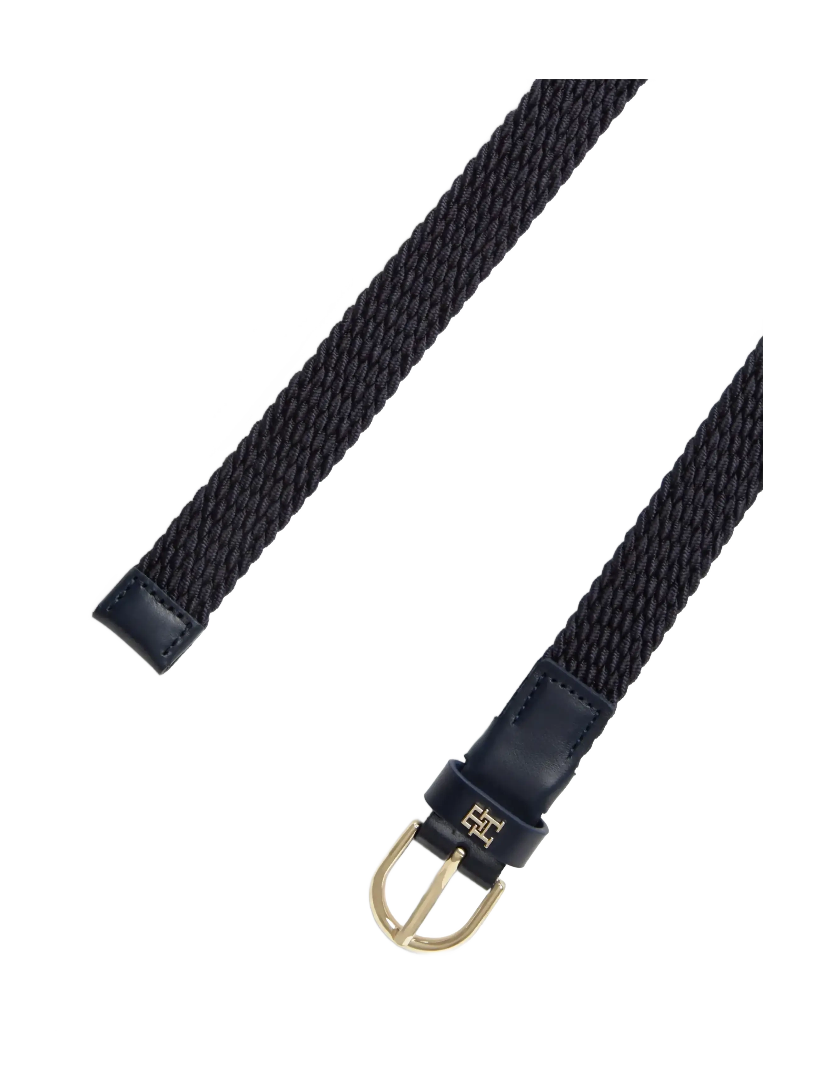 Tommy Hilfiger - ESSENTIAL EFFORTLESS 2.5 ELASTIC - flätade skärp - space blue - 1