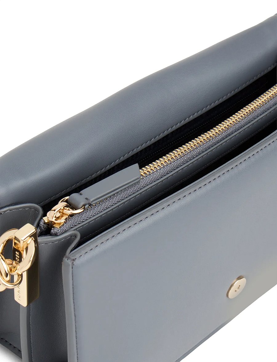 Tommy Hilfiger - TH HERITAGE CONV CROSSOVER - schoudertassen - superior steel - 3