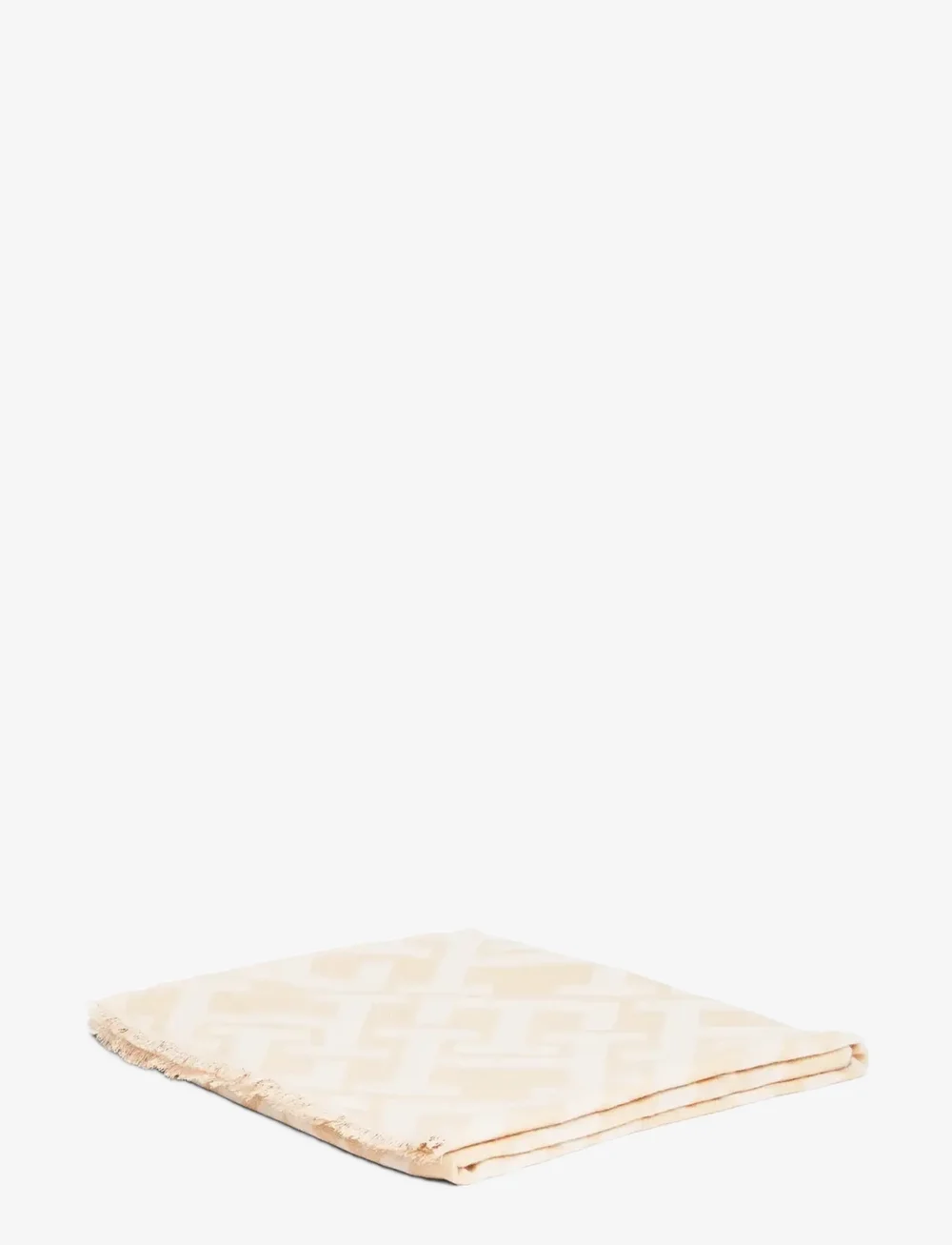 Tommy Hilfiger - TH MONOGRAM HEAVY SCARF - halsdukar - clayed pebble soft cream - 2