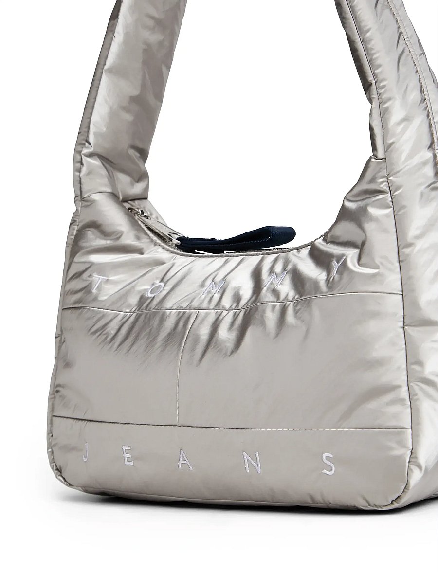 Tommy Hilfiger - TJW ARCHIVE SILVER SHOULDER BAG - vardagsstil - silver metallic - 4