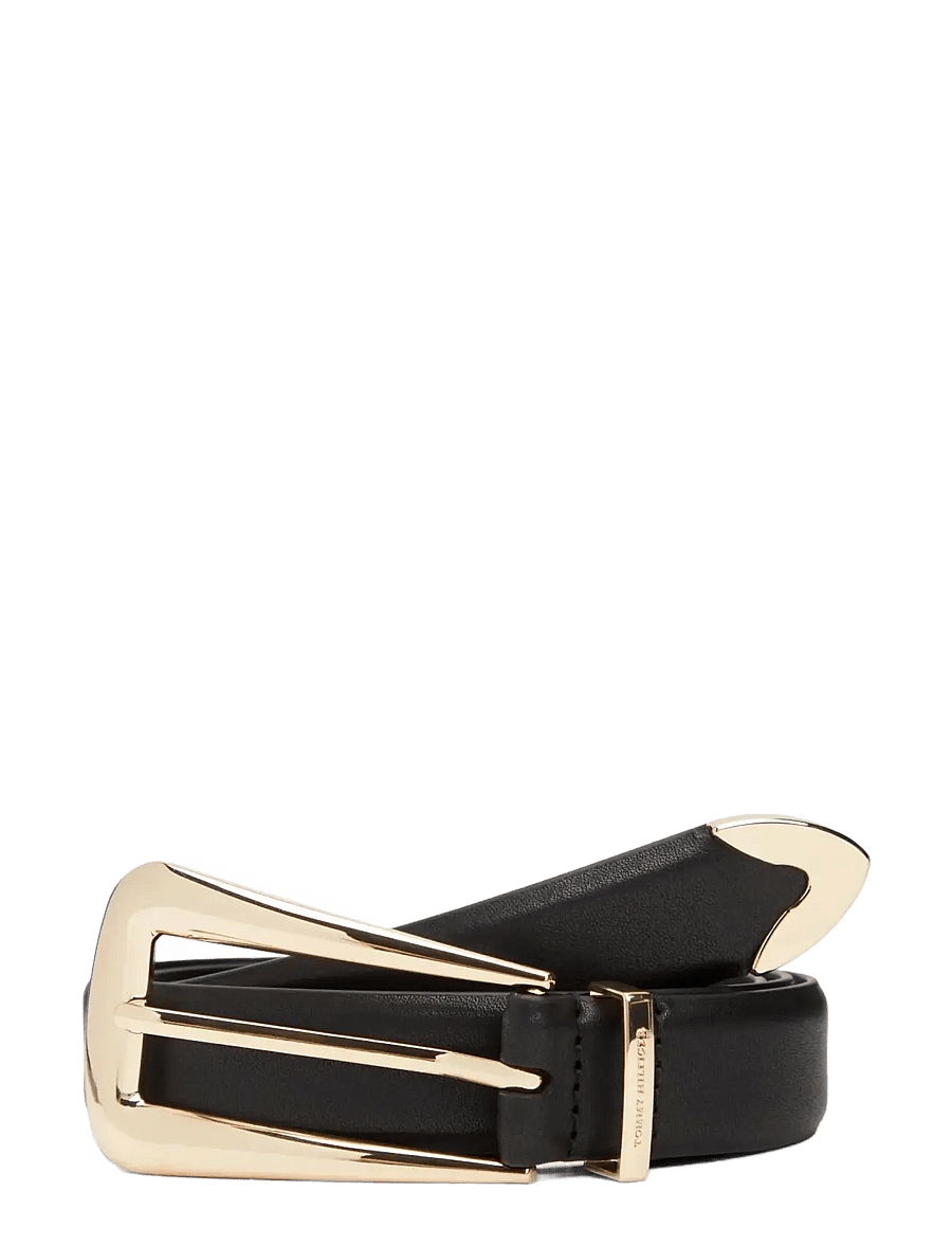 Tommy Hilfiger - TH WEST 2.5 - leather belts - black - 0