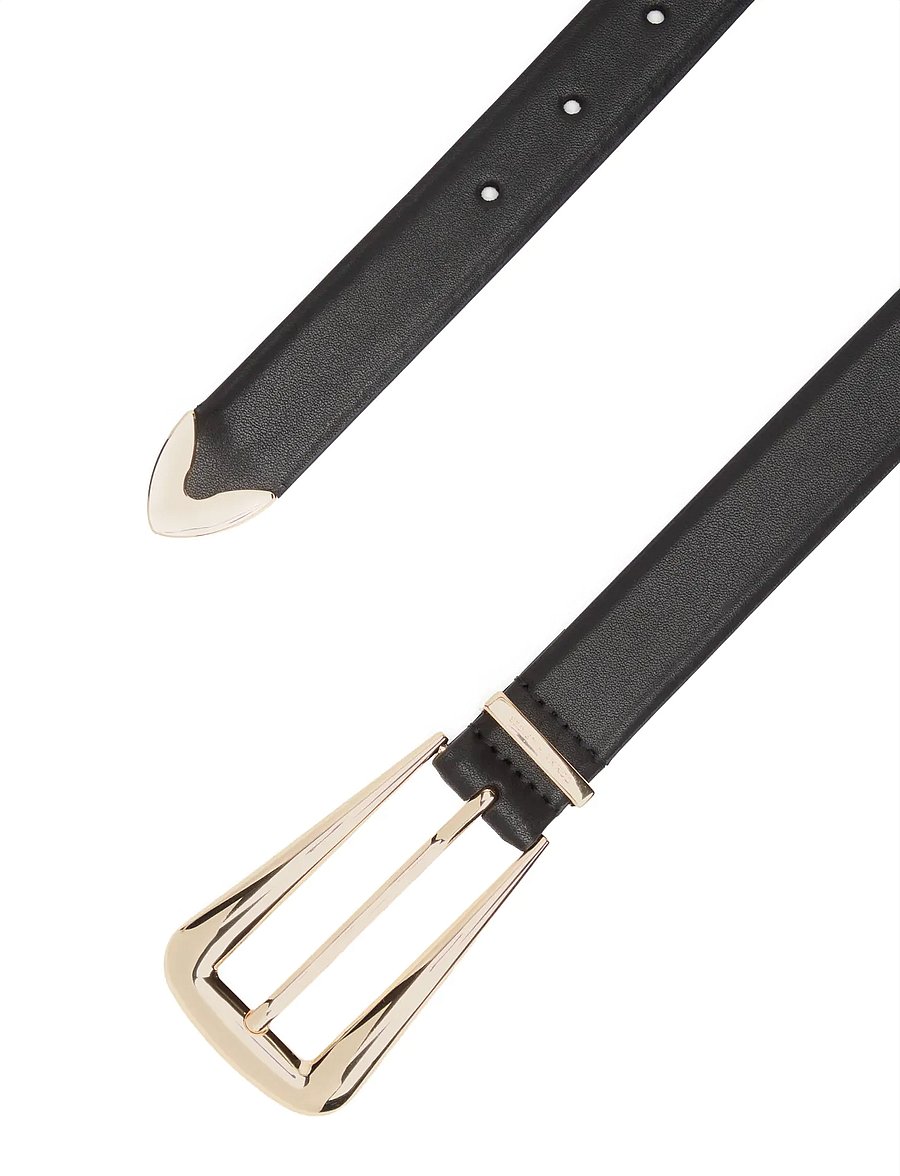 Tommy Hilfiger - TH WEST 2.5 - leather belts - black - 2