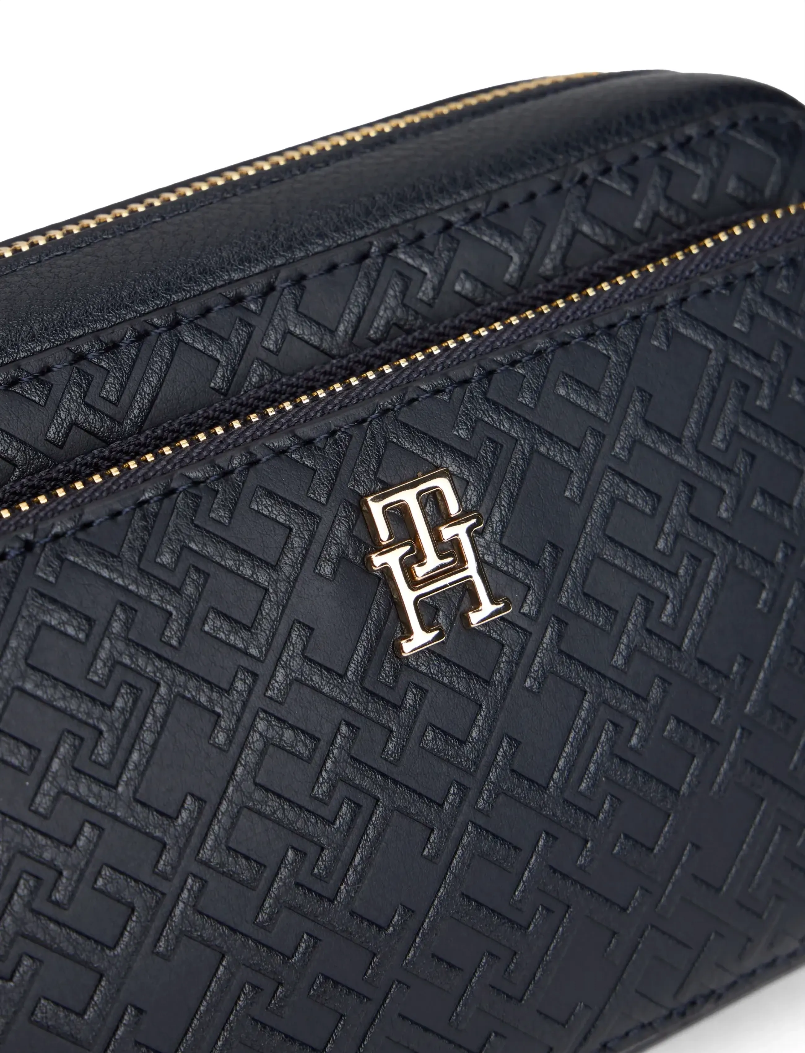 Tommy Hilfiger - TH ICON CAMERA BAG MONO - crossbody bags - space blue - 4