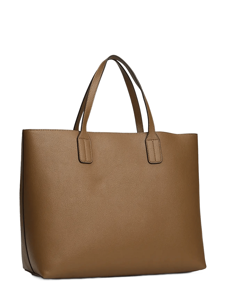 Tommy Hilfiger - TH ICON SATCHEL - tote bags - nordic taupe - 2
