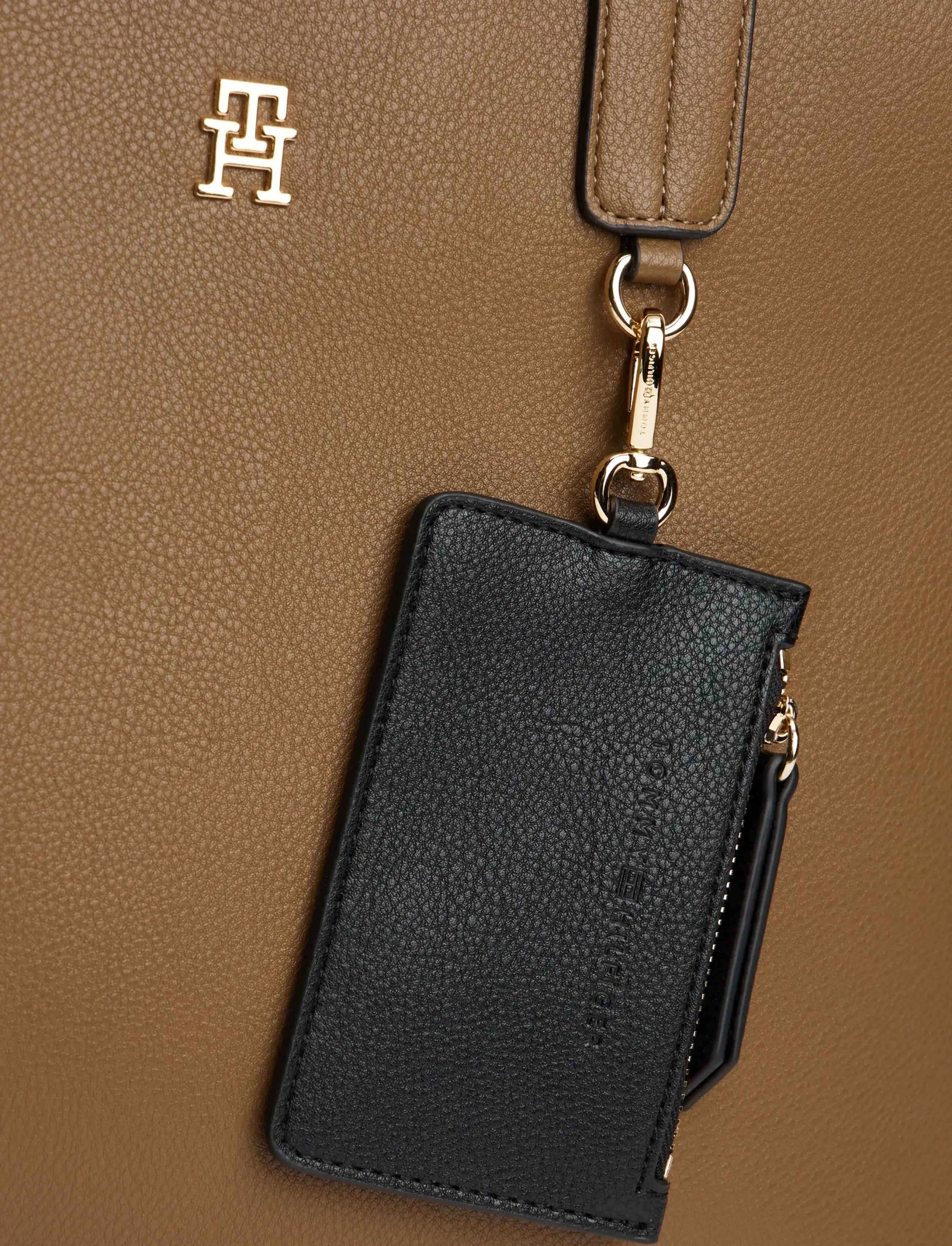Tommy Hilfiger - TH ICON SATCHEL - aksesuarai - nordic taupe - 4