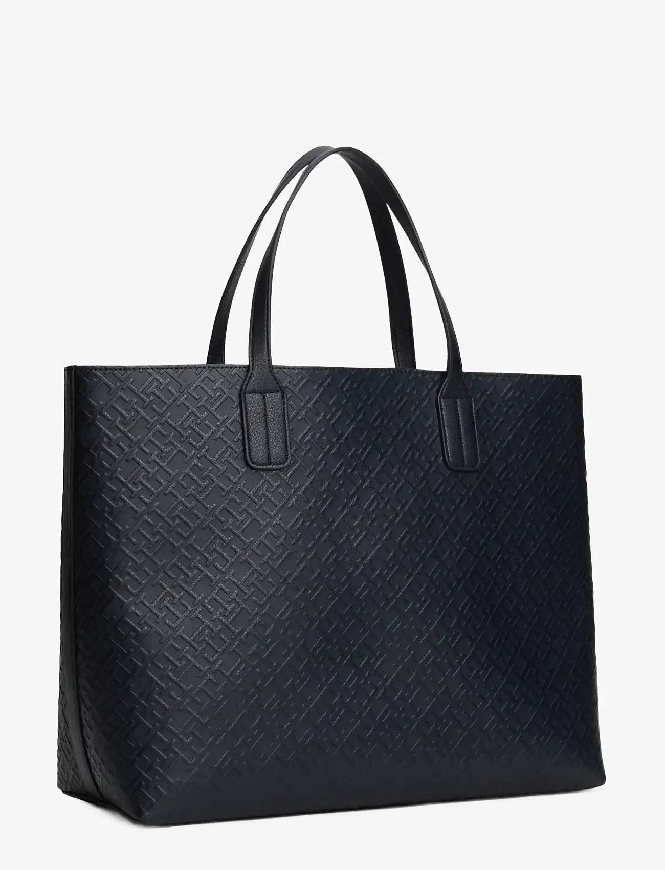 Tommy Hilfiger - TH ICON SATCHEL MONO - tote bags - space blue - 2