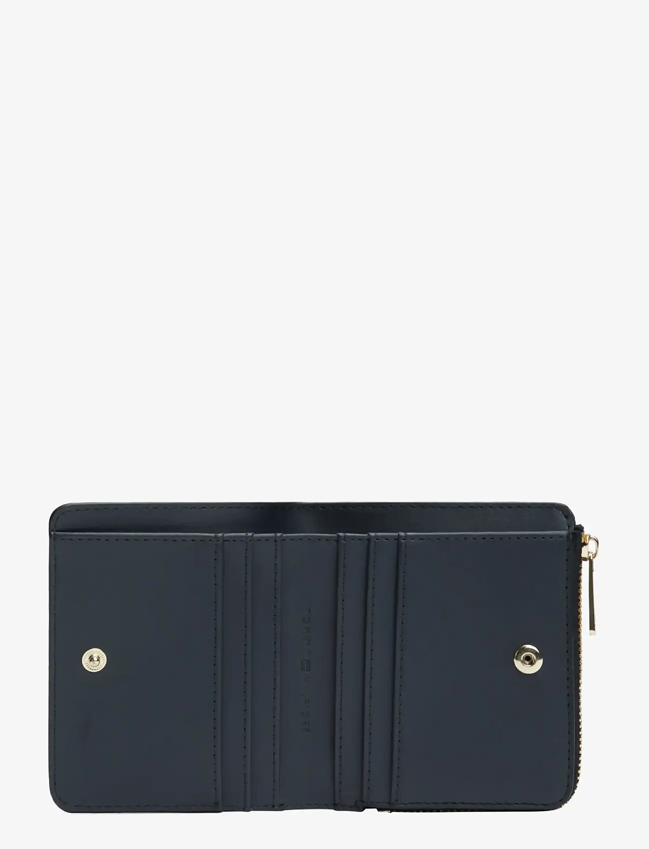 Tommy Hilfiger - TH FLAG COMPACT ZA - lompakot - space blue - 2