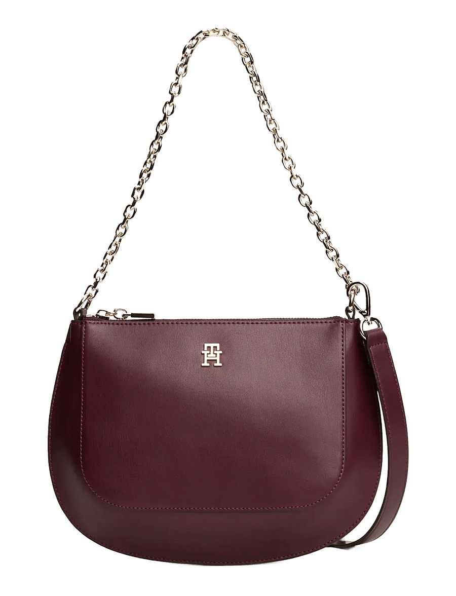 Tommy Hilfiger - TH GLAM CONV MED CROSSOVER - umhängetaschen - marzemino - 1